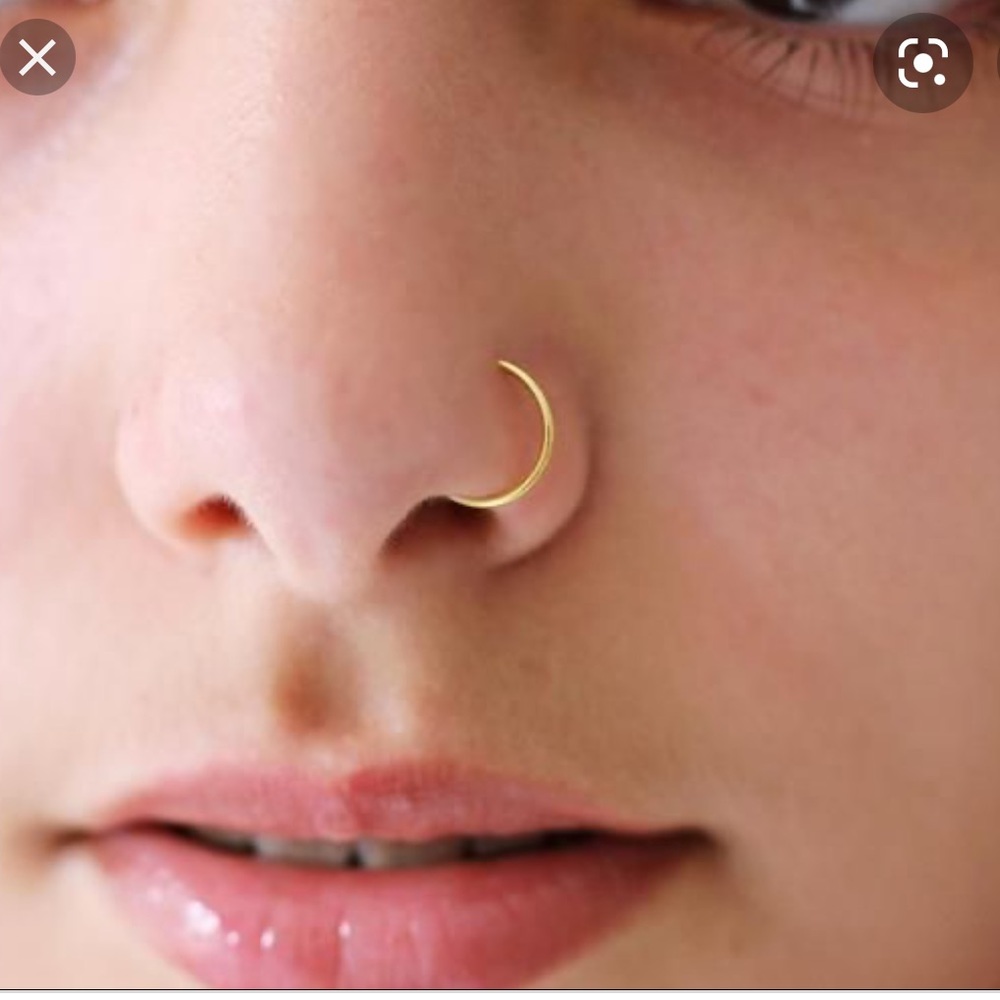 Gold Hoop - Picture 2 of 5